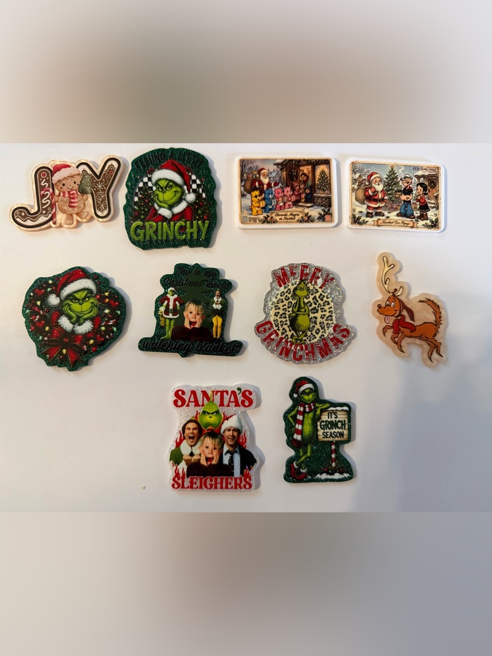 Holiday Acrylic Magnet Set